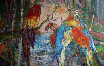 Картина «Вечерний разговор»