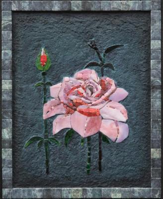 Rose (Stained Glass Rose). Maslennikov Sergey