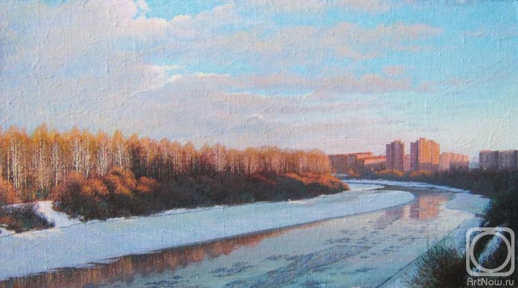 Maryin Alexey. The beginning of winter in Glazov