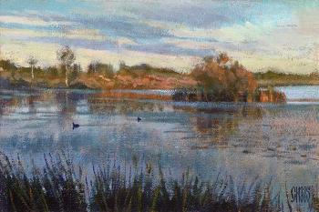 Evening on the lake. Nikulin Sergey