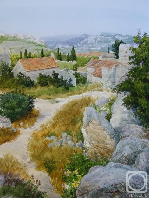 Kiryanova Victoria. Mountain village in Provence