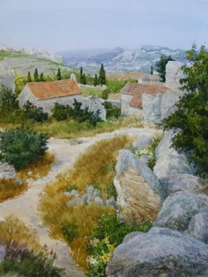 Mountain village in Provence