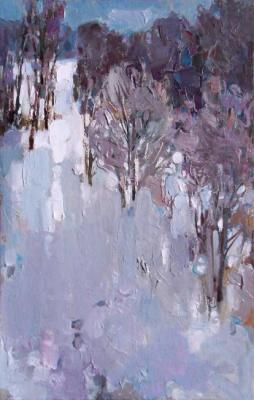 Footprints in the snow (Traces In The Snow). Taranov Viacheslav