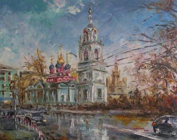Barbarian. The Church of St. George the Victorious on Pskov Hill (Car Art). Kruglova Svetlana