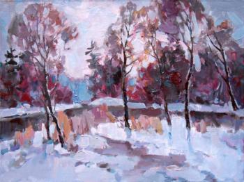 Winter evening. Taranov Viacheslav