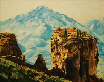 Monastery, Greece Meteora. Manucharyan Aram
