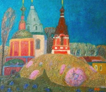 March. Suzdal (Vladimir School Of Painting). Khabarov Valeriy