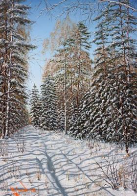 Winter wood. Lysov Yuriy