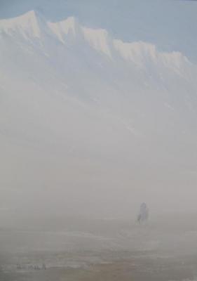 A hot day in the mountains of Afghanistan