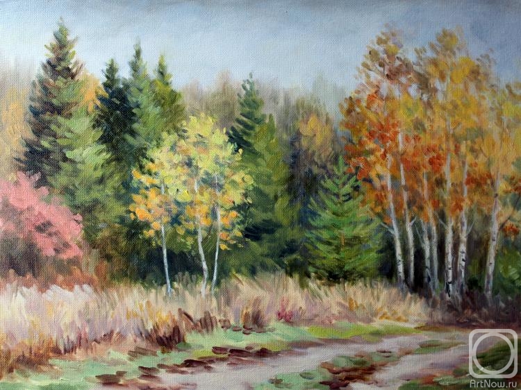 Norenko Anastasya. Autumn in the forest