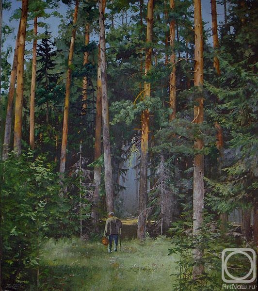 Golybev Dmitry. Forest near the village of Nadezhdino