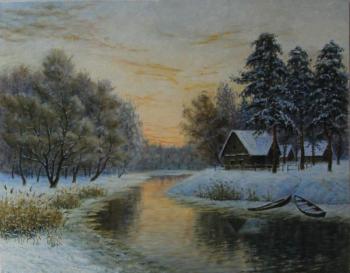 Winter evening. Gladyshev Aleksandr