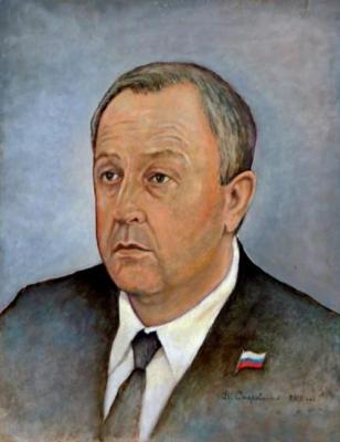 Valery Radayev, the Governor of Saratov. Starovoitov Vladimir