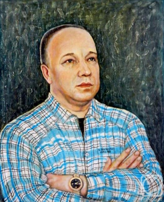 Starovoitov Vladimir. Honored artist of Russia Vladimir Nazarov