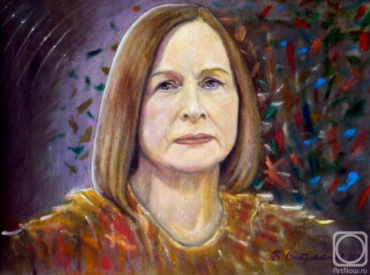 Starovoitov Vladimir. Honoured artist of Russia Tatiana Hohanova