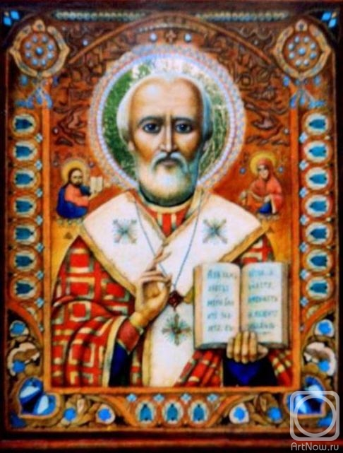 Starovoitov Vladimir. Icon of St. Nicholas the Wonderworker