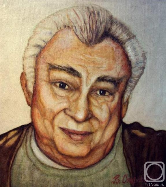 Starovoitov Vladimir. People's artist of Russia Lev Gorelik