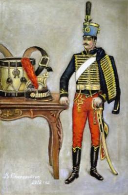 War of 1812. Hussar (Shako). Starovoitov Vladimir