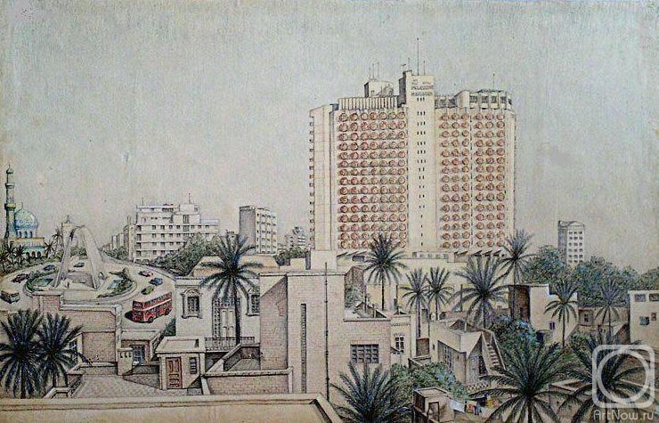 Starovoitov Vladimir. View of Baghdad