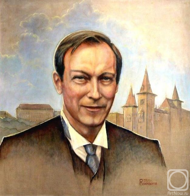 Starovoitov Vladimir. Portrait of the national actor of the USSR O.I.Yankovsky
