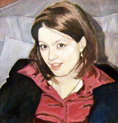 Portrait of girl. Starovoitov Vladimir