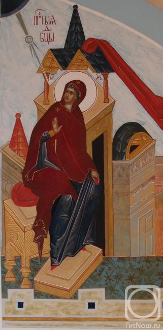 Kutkovoy Victor. The King's Gate. Fragment "Annunciation"