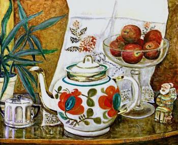 Still life with teapot. Starovoitov Vladimir