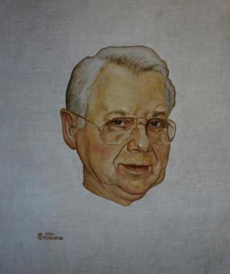 Portrait of O.P.Tabakov (The Fellow Countryman). Starovoitov Vladimir