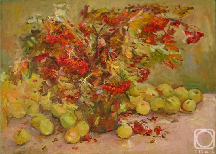 Zamaleev Talgat. Autumn still life