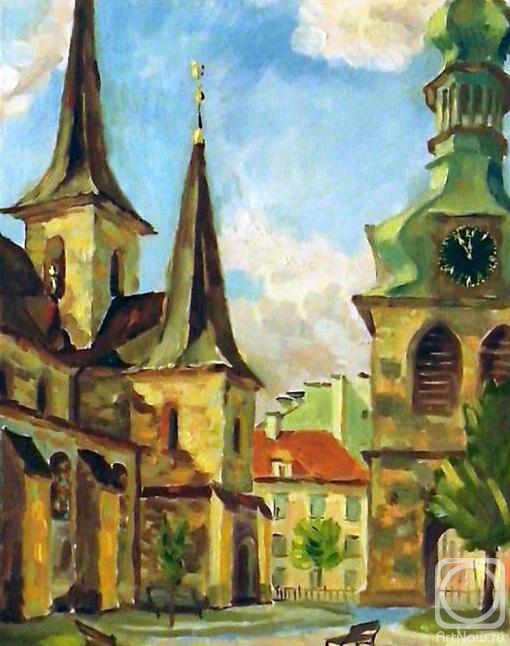 Silaeva Nina. Prague. Church of St. Peter