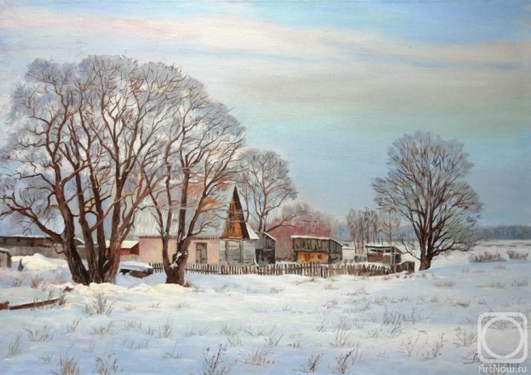 Avrin Aleksandr. Winter evening