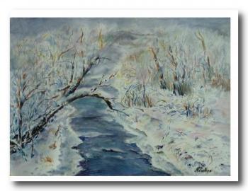Winter River 2. Lizlova Natalija
