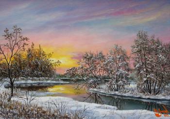 Winter evening. Lysov Yuriy