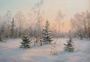 In winter forest. Panov Aleksandr