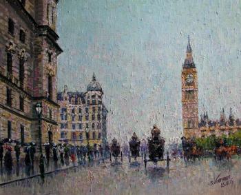 Old London. Rain (). Konturiev Vaycheslav