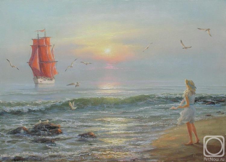 Panov Aleksandr. Scarlet sails