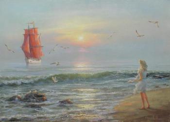 Scarlet sails. Panov Aleksandr