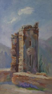 Genoese fortress tower Baldo Gurko. Zvereva Tatiana