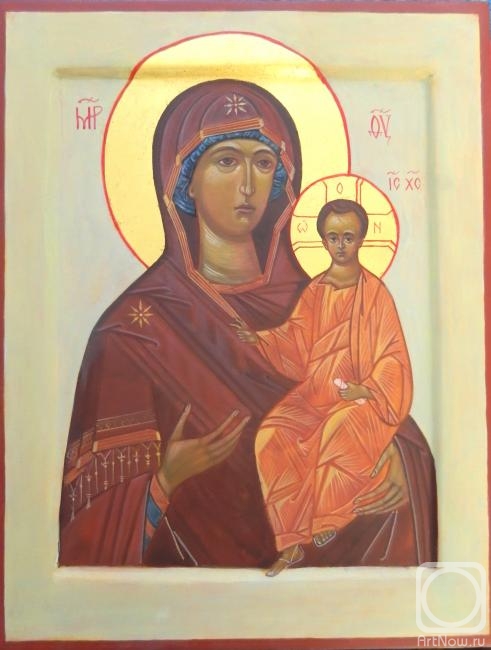 Popov Sergey. Icon of the Mother of God Odigitria