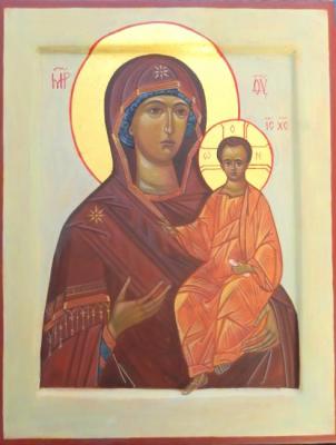 Icon of the Mother of God Odigitria. Popov Sergey