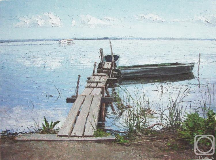 Evgrafov Sergey. Boats on Lake Nero
