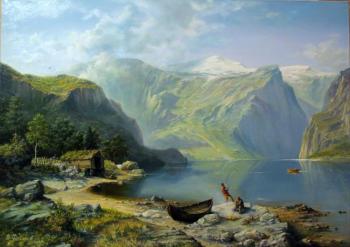 Norwegian fjord. Fedorov Vladimir