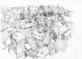 Riga sketches.19. Korhov Yuriy