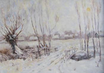 Winter in The Nerl. Salomakhin Yury