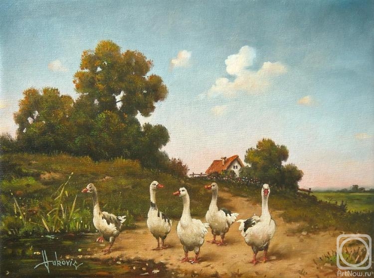 Vukovic Dusan. geese