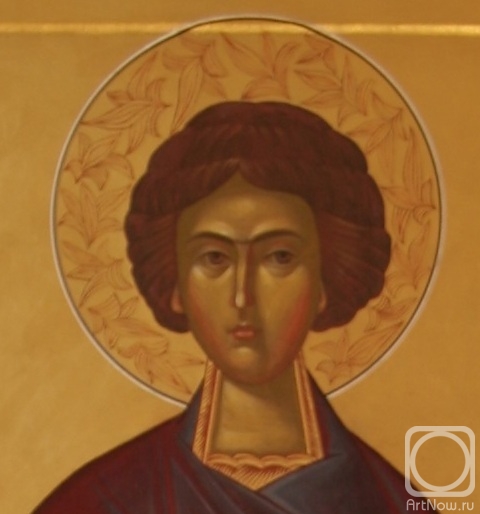 Kutkovoy Victor. The Holy Healer Panteleimon (fragment)