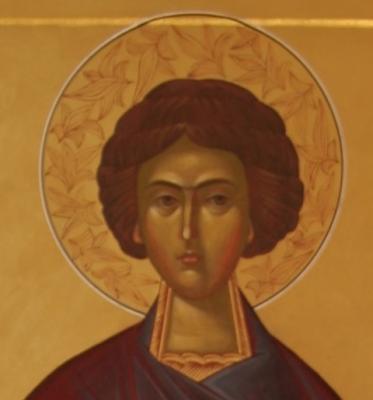 The Holy Healer Panteleimon (fragment). Kutkovoy Victor