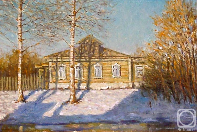 Gaiderov Michail. Spring... House in the village