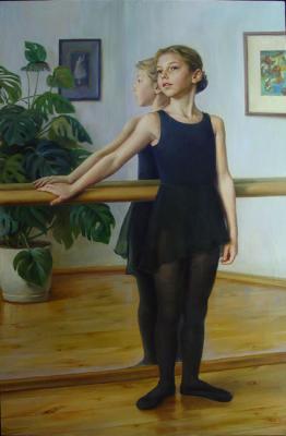 Portrait of a Little Ballerina