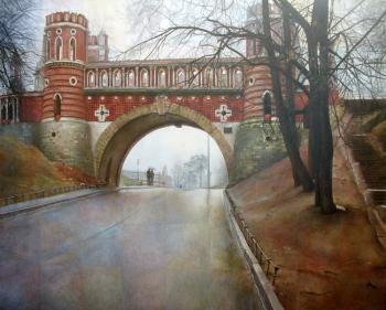 April Rain in Tzaritzyno (Brickwork). Yudaev-Racei Yuri
